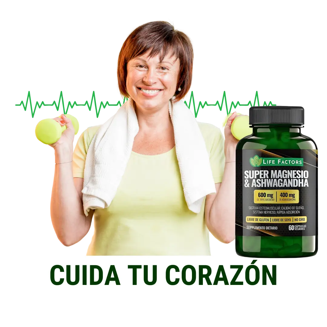 Suplemento Magnesio + Ashwagandha 600Mg