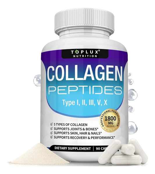 🌿 Collagen Peptides: Nutrición pura para piel, cabello y articulaciones