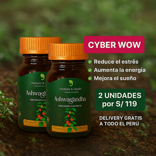 ASHAWAGANDHA 2 X 119 SOLES