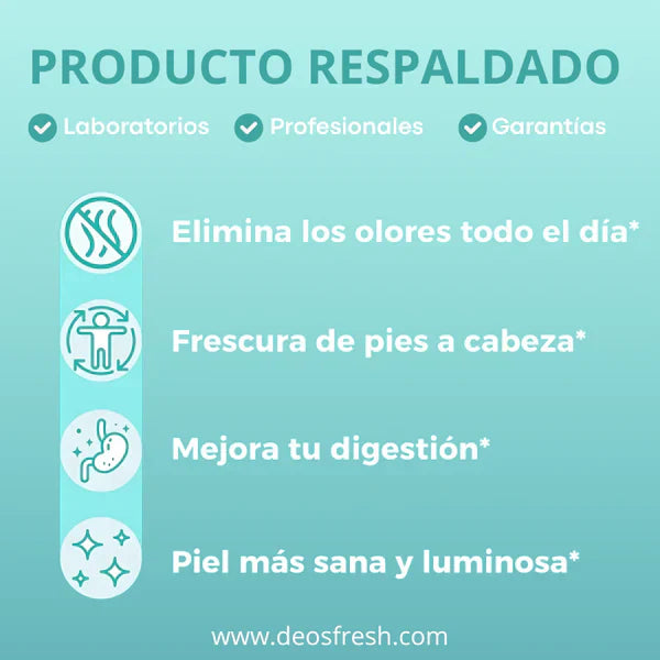 Deos™ l Desodorante Corporal Interno (30 CAP)