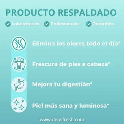 Deos™ l Desodorante Corporal Interno (30 CAP)