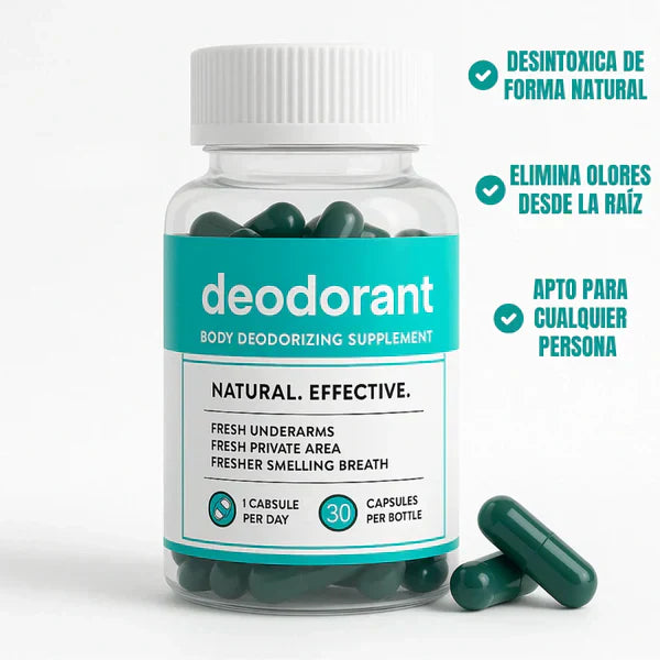 Deos™ l Desodorante Corporal Interno (30 CAP)